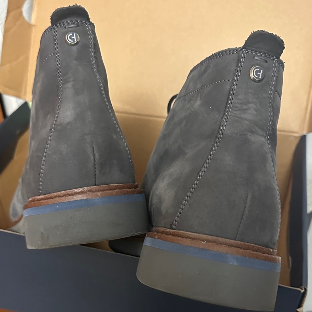 Cole Haan New York Chukka Suede Boots, EUC - Picture 5 of 9